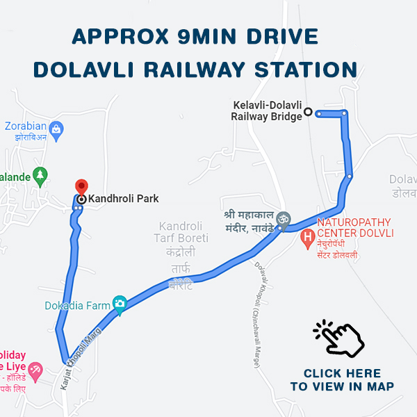 Dolavli-railway-station-to-Kandhroli-Park Dolavli-railway-station-to-Kandhroli-Park